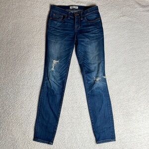 Madewell Denim Jeans Skinny Skinny Size 26 Distressed In style